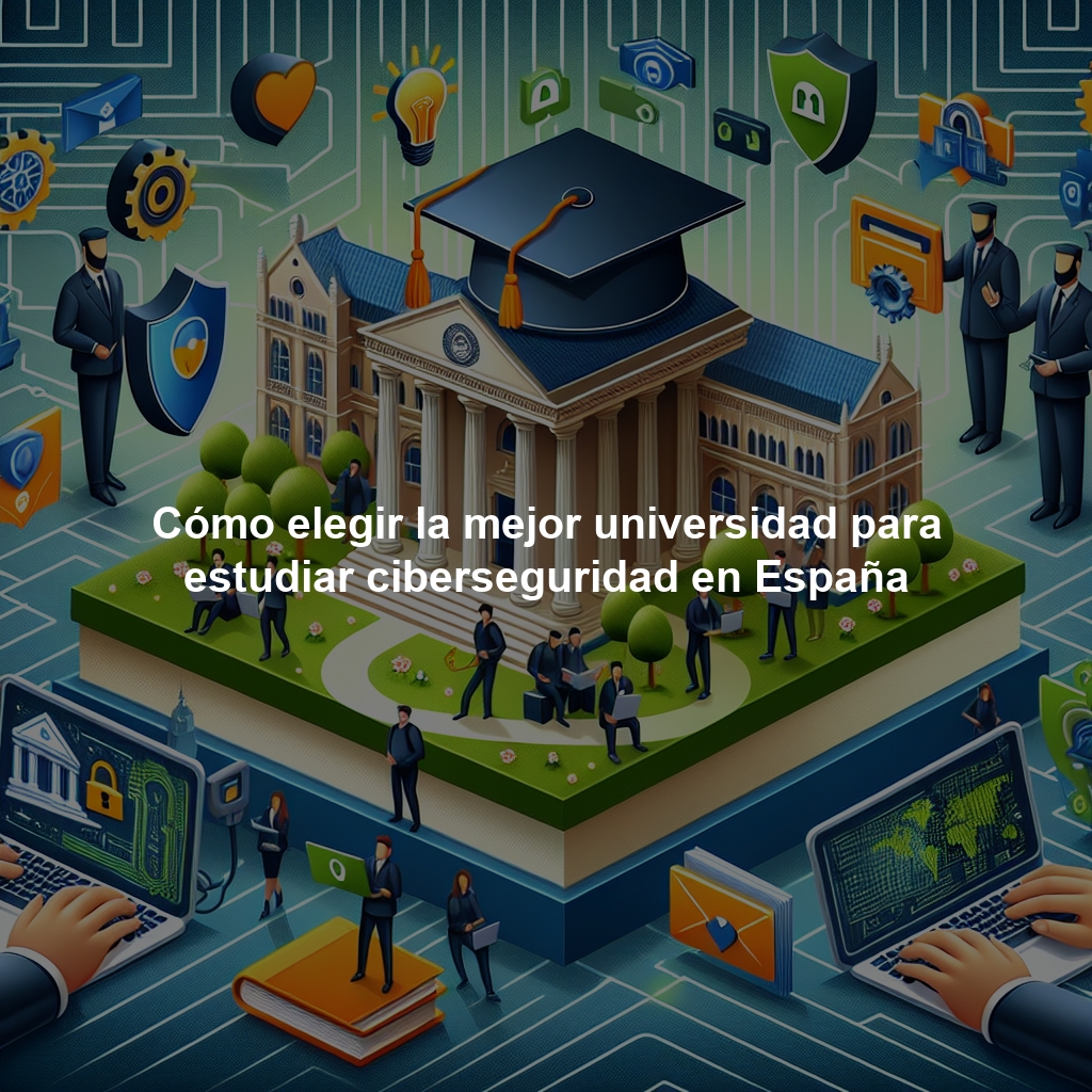 Cómo elegir la mejor universidad para estudiar ciberseguridad en España