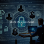 ¿Cómo cifra el ransomware?