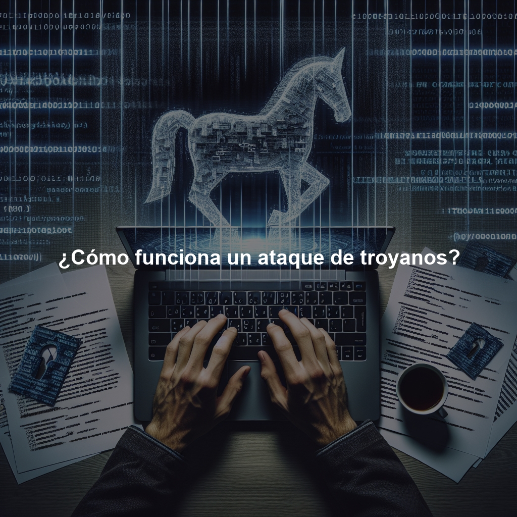 ¿Cómo funciona un ataque de troyanos?