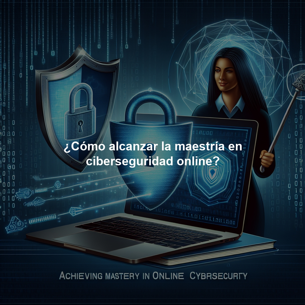 ¿Cómo alcanzar la maestría en ciberseguridad online?