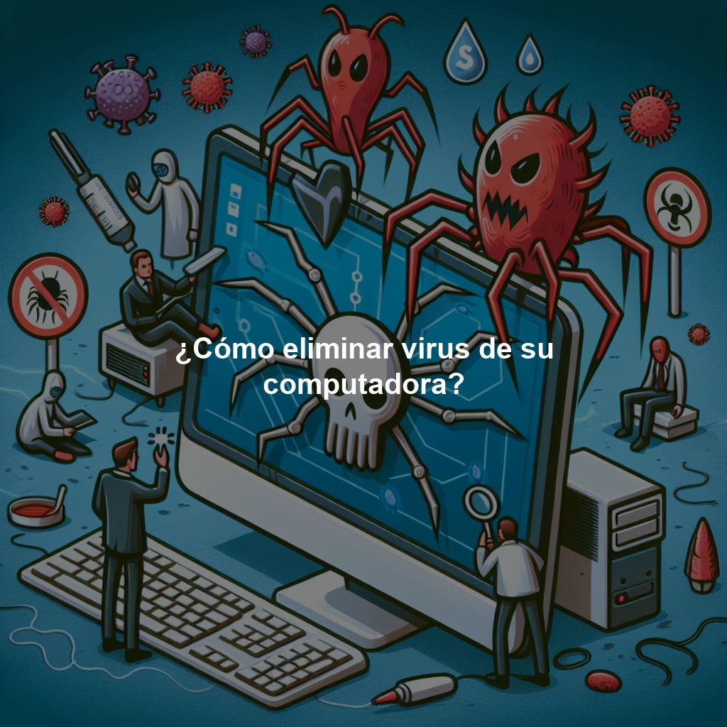 ¿Cómo eliminar virus de su computadora?