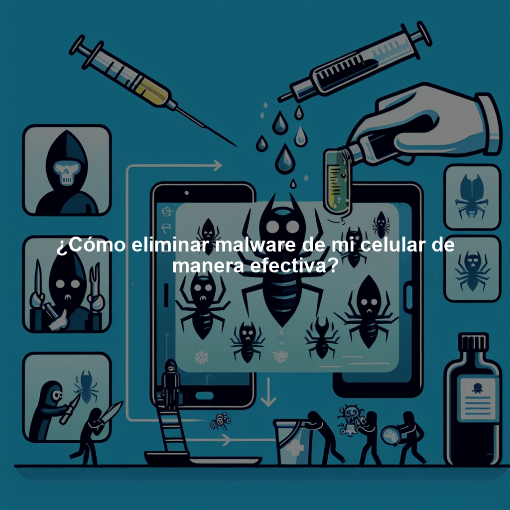 ¿Cómo eliminar malware de mi celular de manera efectiva?
