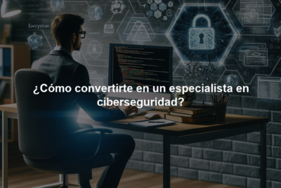 ¿Cómo convertirte en un especialista en ciberseguridad?