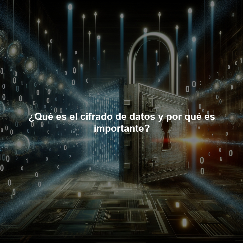 ¿Qué es el cifrado de datos y por qué es importante?