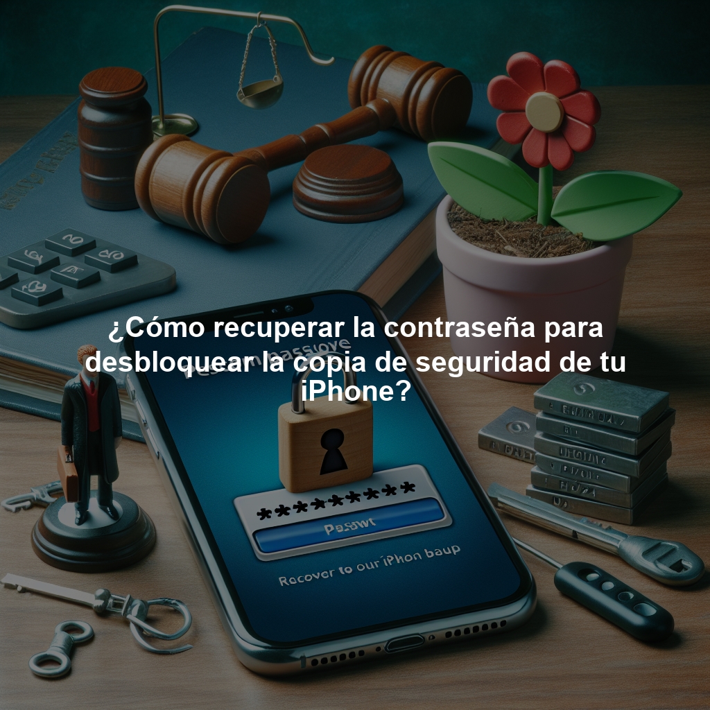 ¿Cómo recuperar la contraseña para desbloquear la copia de seguridad de tu iPhone?