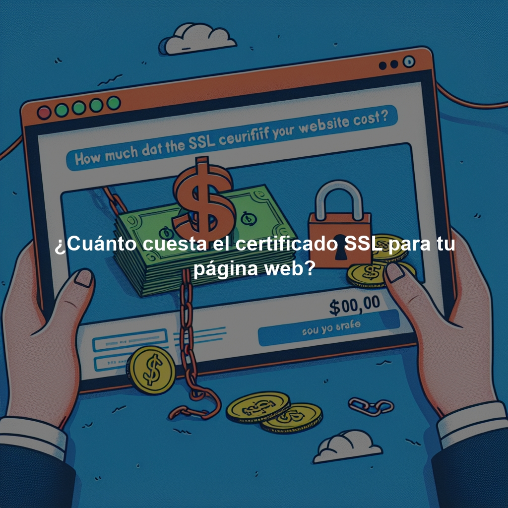 ¿Cuánto cuesta el certificado SSL para tu página web?