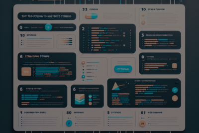 Top 10 funciones para usar con cadenas: